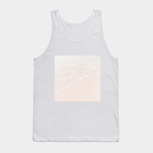 SCENERY 49 - White Beach Sand Clear Sea Water Coast Tank Top